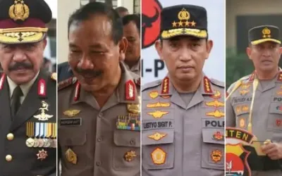 Empat Mantan Kapolda Banten yang Jadi Kapolri