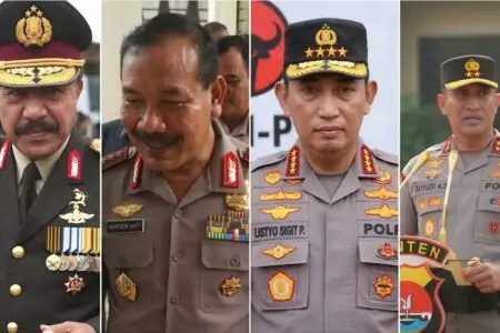Empat Mantan Kapolda Banten yang Jadi Kapolri